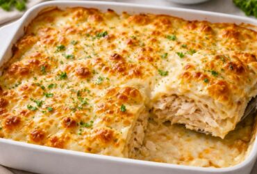 Joanna Gaines White Chicken Alfredo Lasagna Recipe