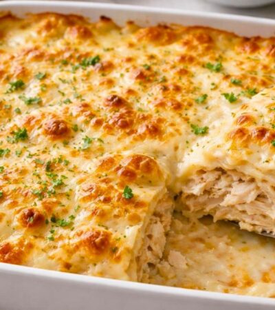 Joanna Gaines White Chicken Alfredo Lasagna Recipe