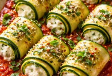 Keto Zucchini Roll-up Recipe
