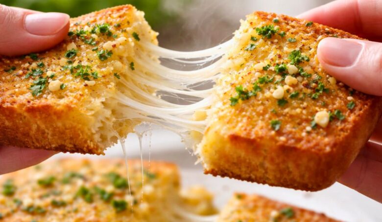 Low Carb Keto Garlic Bread Recipe