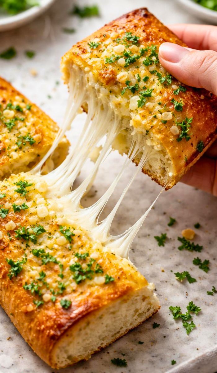 Low Carb Keto Garlic Bread Recipe