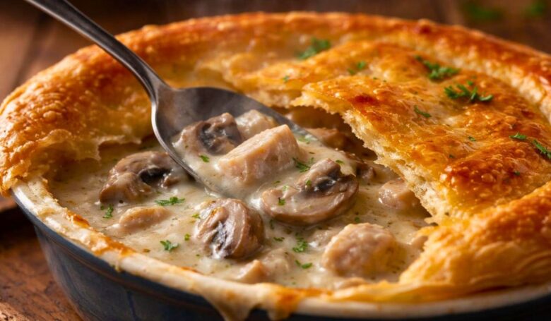 Mary Berry Chicken and Mushroom Pie Recipe