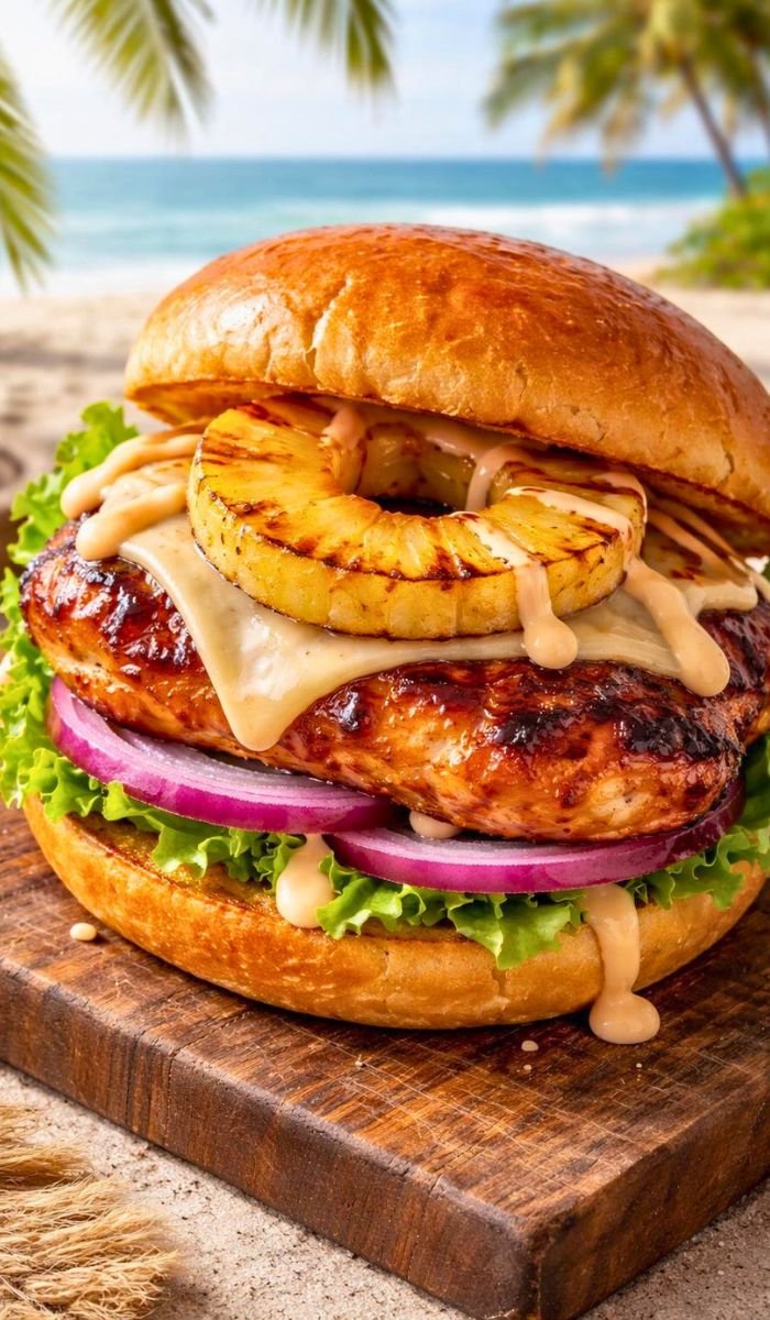 Maui Wowie Chicken Sandwich Recipe