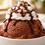 Ninja Creami Frozen Hot Chocolate Ice Cream Recipe