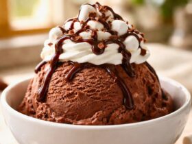 Ninja Creami Frozen Hot Chocolate Ice Cream Recipe
