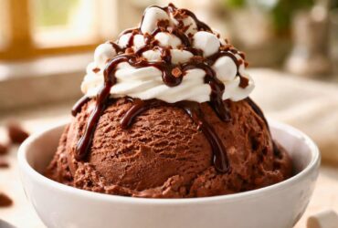 Ninja Creami Frozen Hot Chocolate Ice Cream Recipe