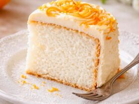 Orange Cream Angel Food Cake Recipe