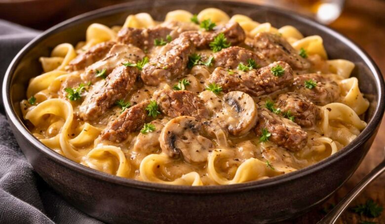 Paula Deen Beef Stroganoff Recipe