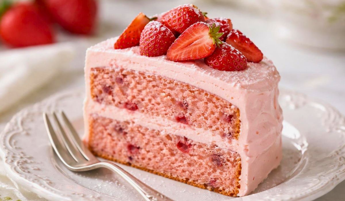 Paula Deen Strawberry Cake Recipe - Livy Cooks