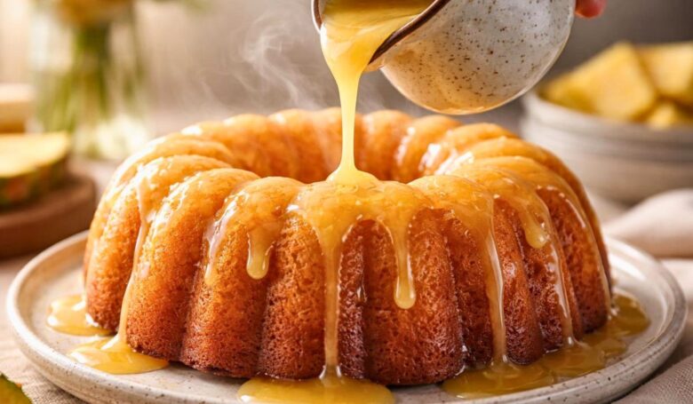 Pineapple Juice Cake Recipe