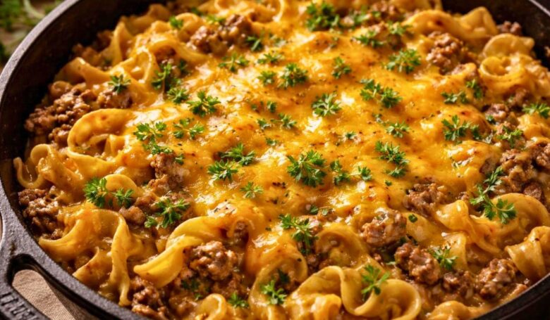 Pioneer Woman Beef Noodle Skillet Recipe