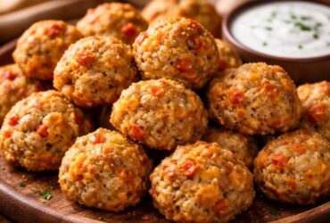 Pioneer Woman Rotel Cream Cheese Sausage Balls Recipe