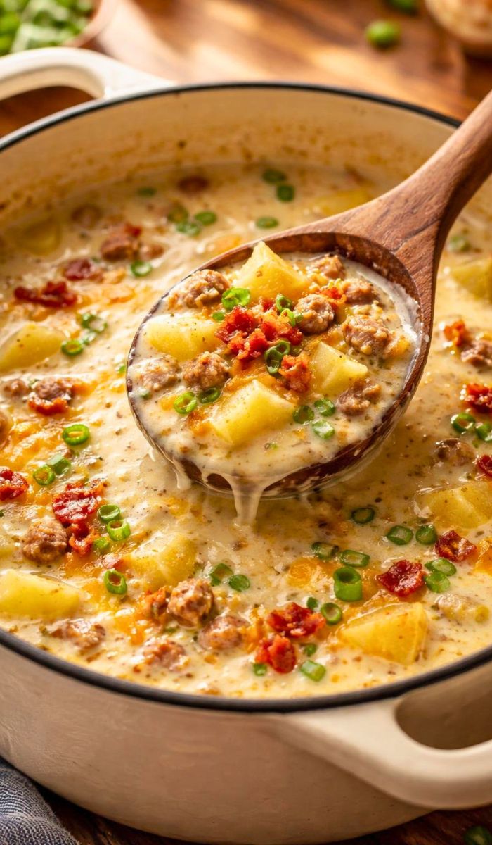 Pioneer Woman Sausage Potato Chowder Recipe