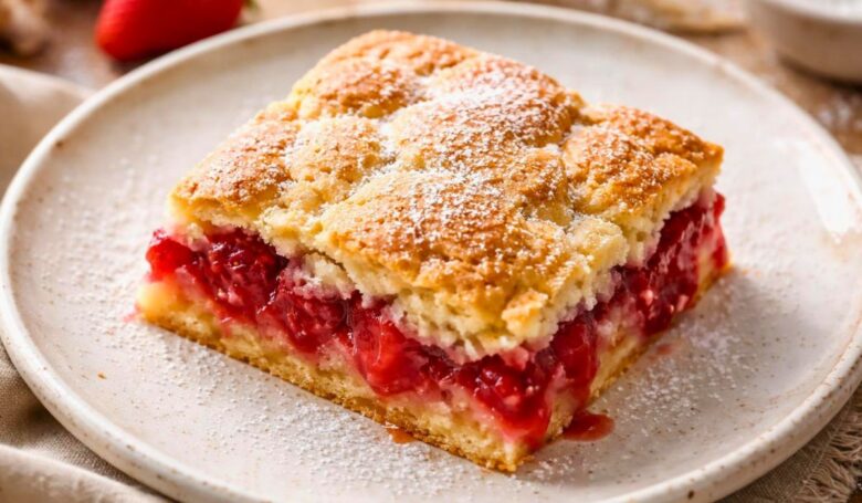 Pioneer Woman Strawberry Cobbler Squares Recipe