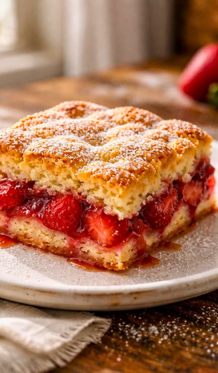 Pioneer Woman Strawberry Cobbler Squares Recipe