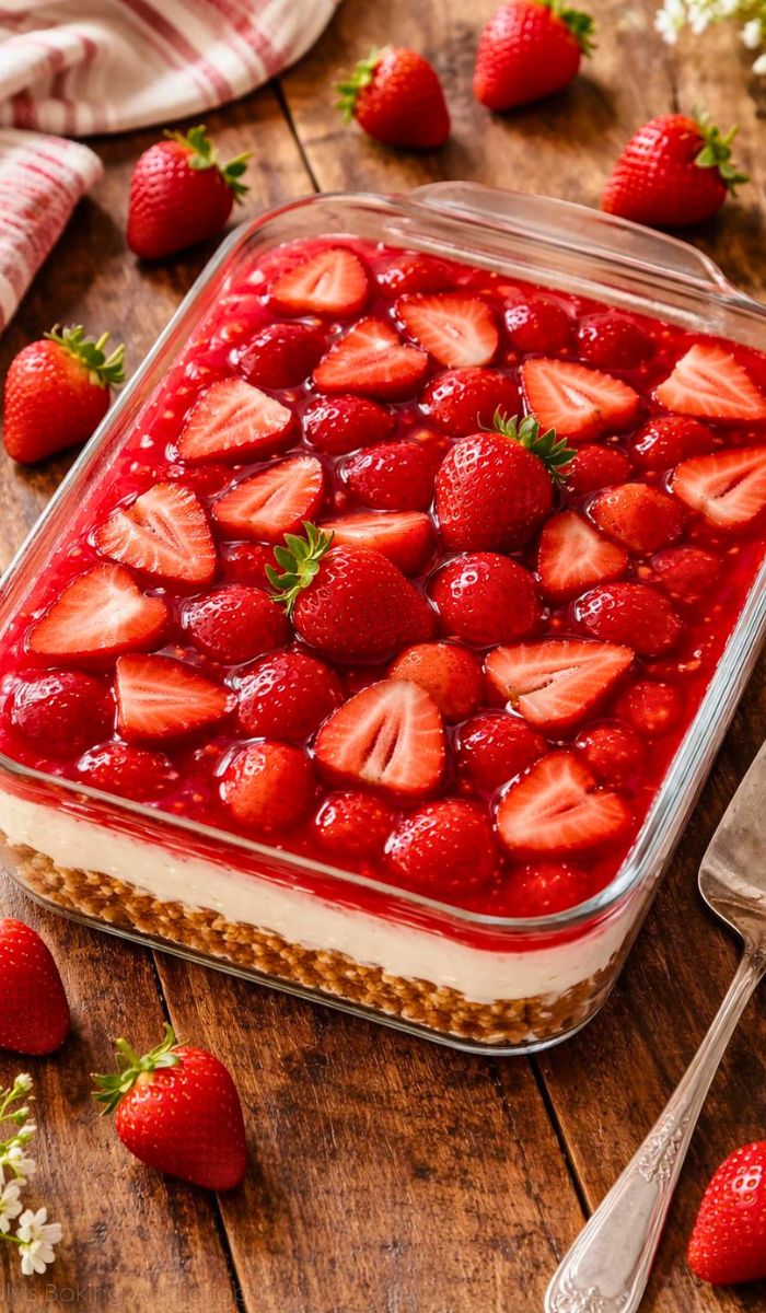 Pioneer Woman Strawberry Pretzel Salad Recipe