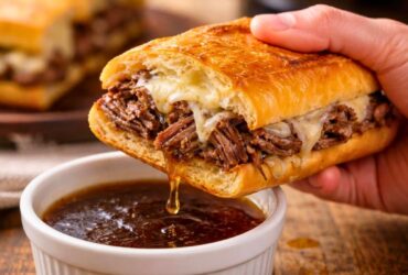 Slow Cooker French Dip Sandwiches Recipe