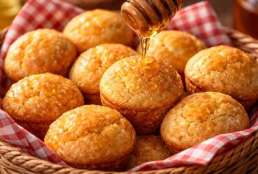 Southern Honey Butter Cornbread Poppers Easy Side Dish Recipe