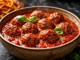 Tomato Sauce and Savory Meatballs Recipe