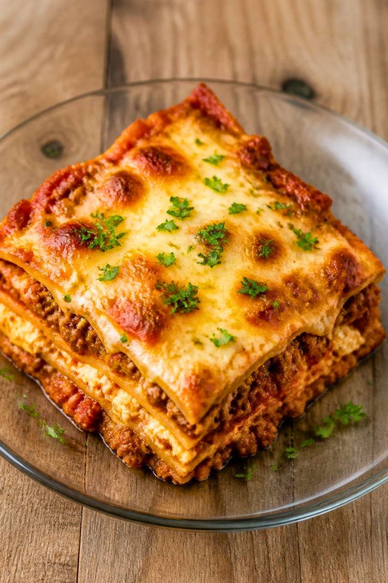 Easy Lasagna with Ricotta Cheese Recipe