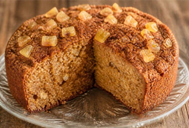 Ginger Cake with Oats Recipe