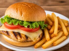 Grilled Chicken Burger Recipe