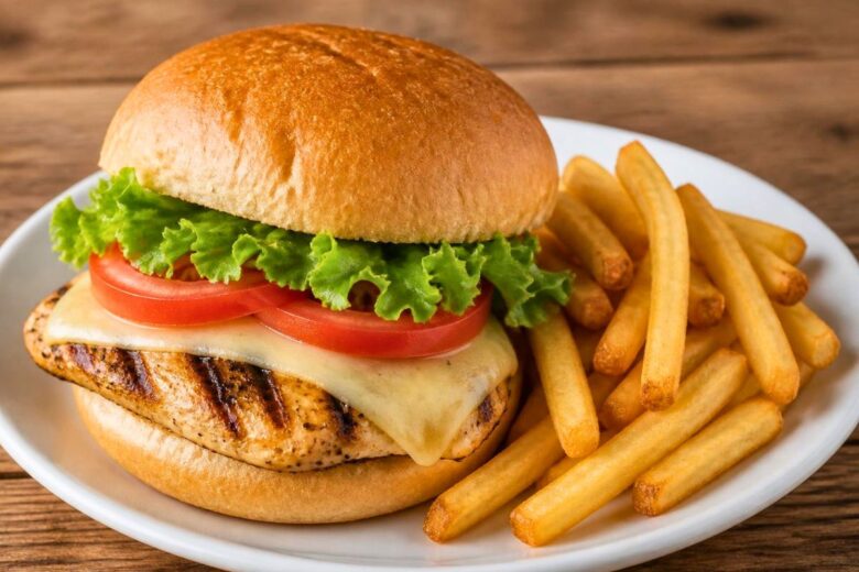 Grilled Chicken Burger Recipe