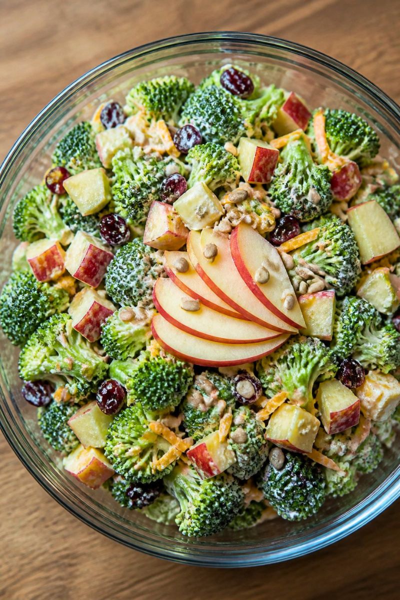 Honeycrisp Apple Broccoli Salad Recipe