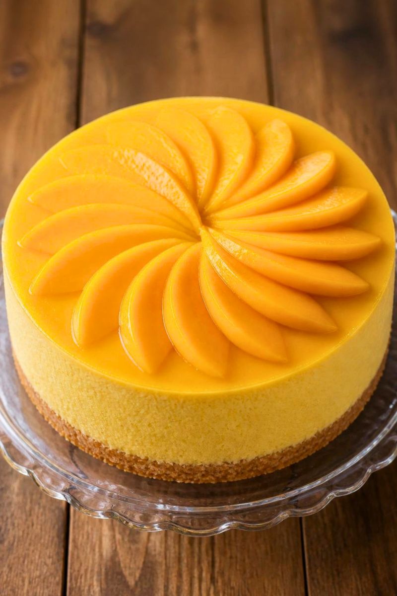 Mango Mousse Cake Recipe