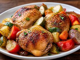 Roasted Chicken Veggie Recipe