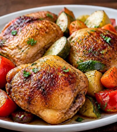 Roasted Chicken Veggie Recipe