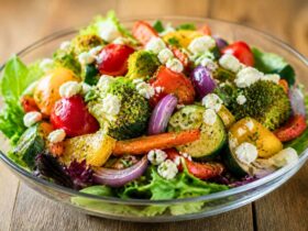 Roasted Veggie Salad Recipe