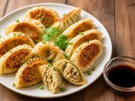 Crispy Gyoza Dumplings Recipe