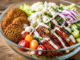 Falafel Patties Harissa Steak Bowls Recipe