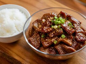 Glossy Sweet-Savory Beef Recipe