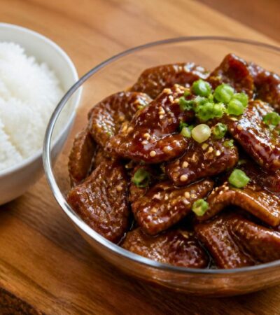 Glossy Sweet-Savory Beef Recipe