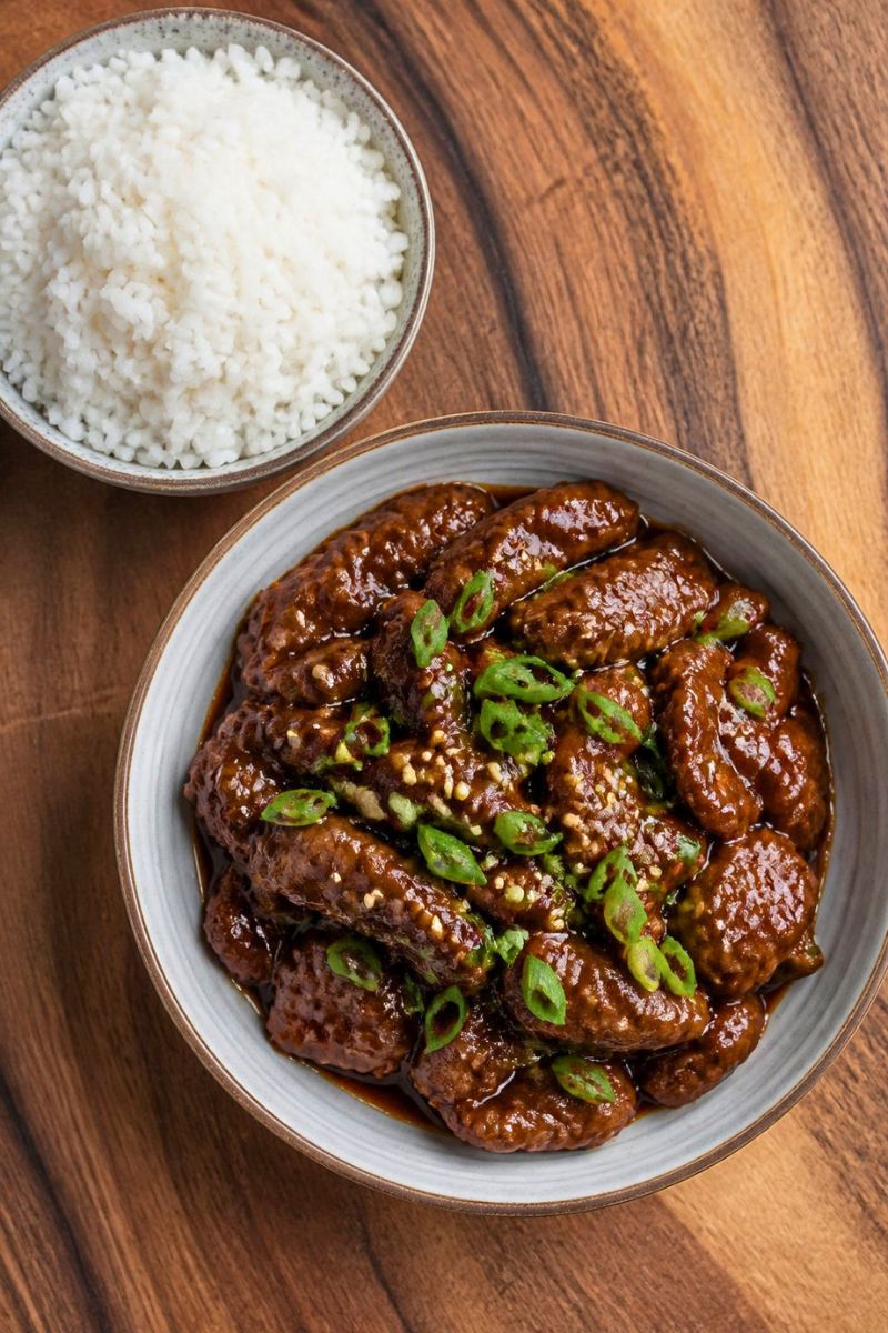 Glossy Sweet-Savory Beef Recipe