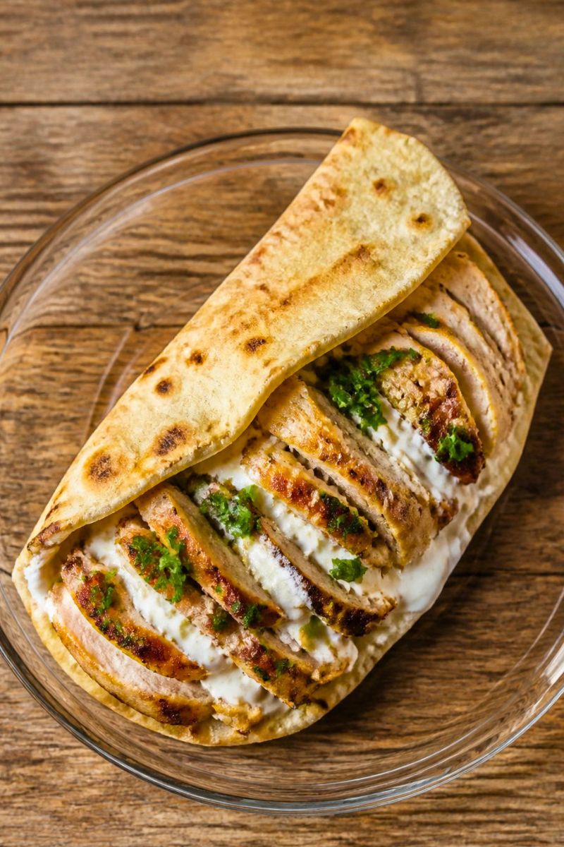 Grilled Chicken Shawarma Recipe
