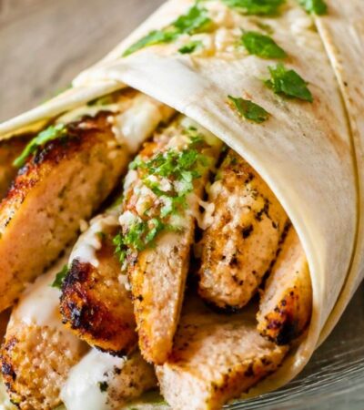 Grilled Chicken Shawarma Recipe