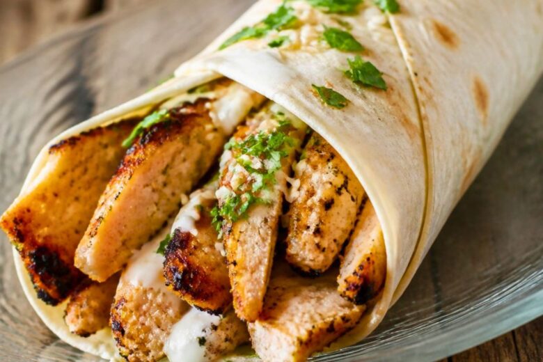 Grilled Chicken Shawarma Recipe
