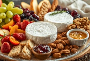 Luxurious Cheese Boards Featuring Brie Wheels Recipe