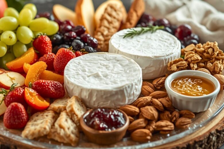 Luxurious Cheese Boards Featuring Brie Wheels Recipe