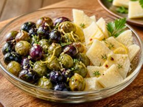 Marinated Olives and Fresh Pecorino Recipe