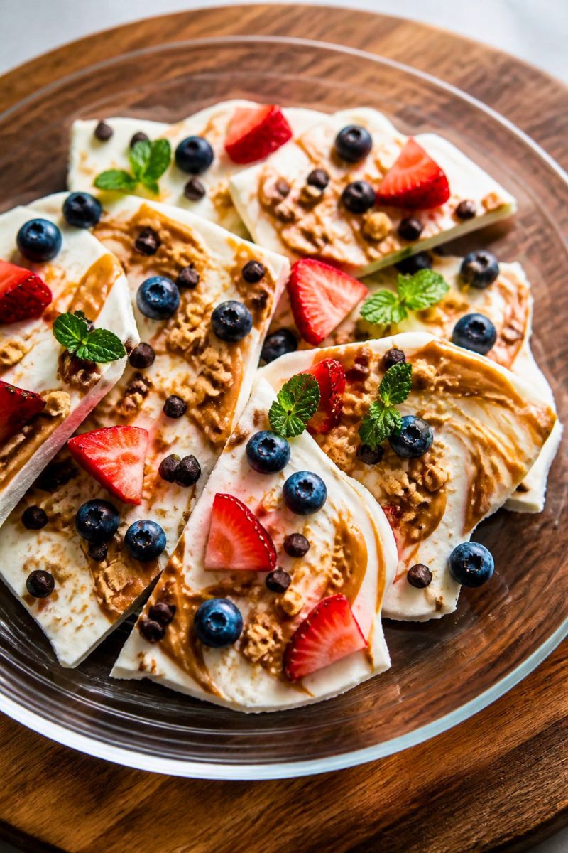 Peanut Butter Yogurt Bark Recipe