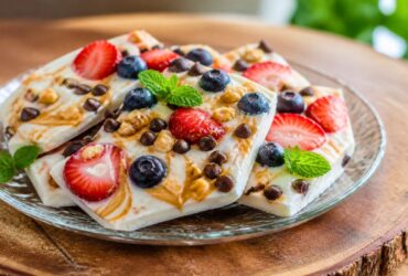 Peanut Butter Yogurt Bark Recipe