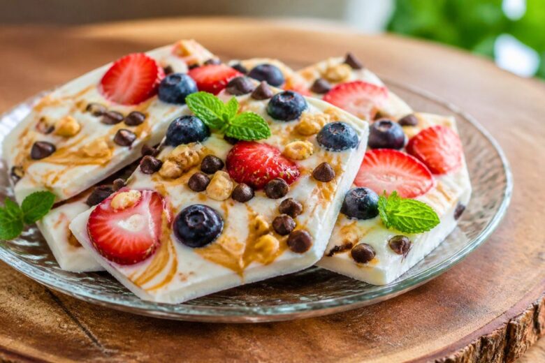 Peanut Butter Yogurt Bark Recipe