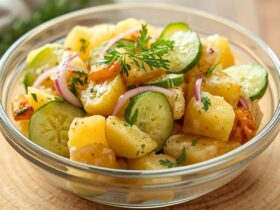 Smashed Potato and Cucumber Salad Recipe