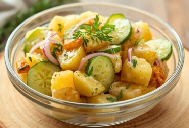 Smashed Potato and Cucumber Salad Recipe