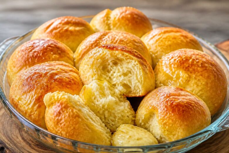 Warm Sourdough Dinner Rolls with Compound Honey Butter Recipe