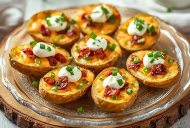 Baked Potato Skins Recipe